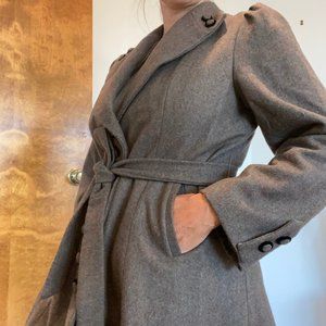 Wool Princess Coat Size Medium